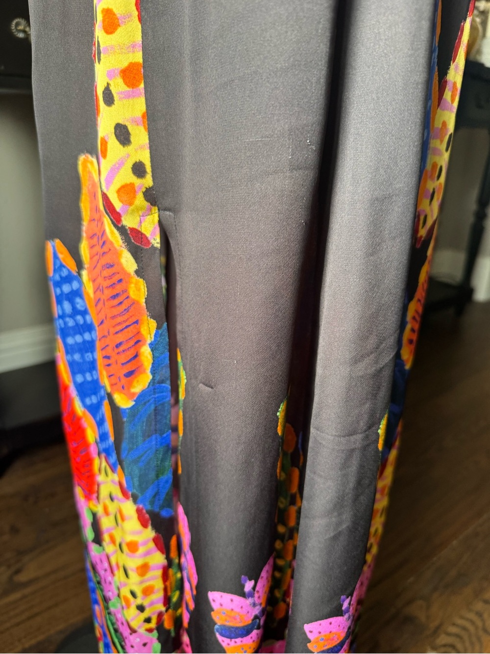 ecru Kidman Maxi Dress - Abstract Coral Reef - XS - Smocked waist - Picture 8 of 16